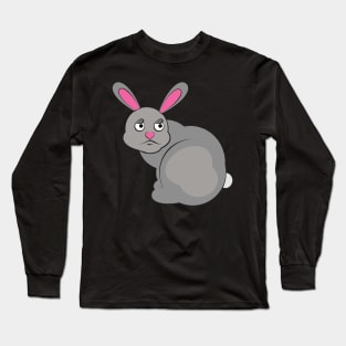 Cute Funny Bunny Long Sleeve T-Shirt